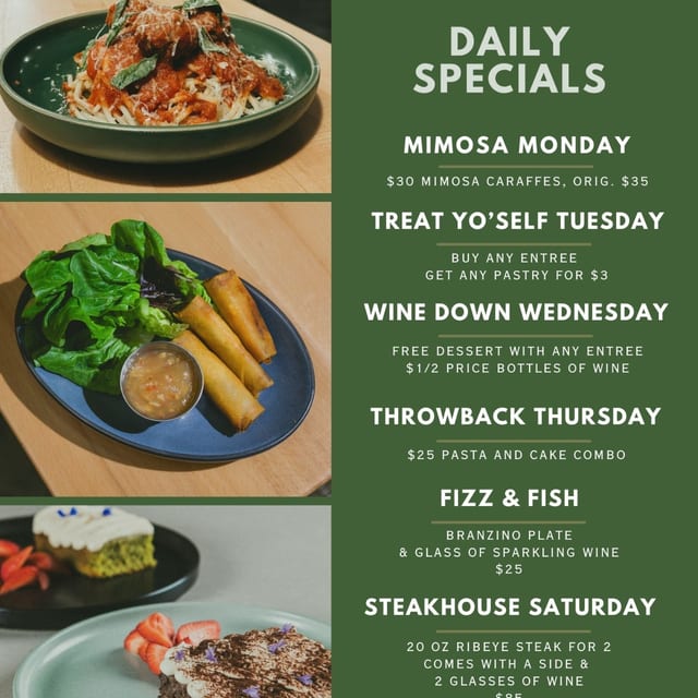 DAILY SPECIALS