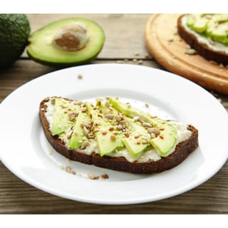 Mushroom Avocado Toast