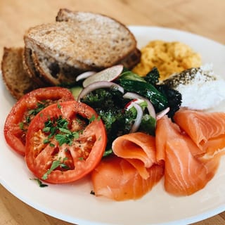 Smoked Salmon Toast Platter