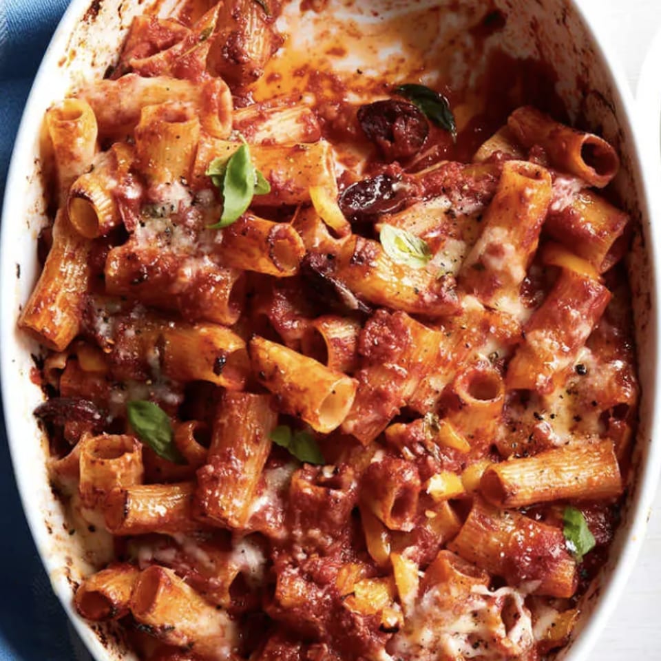 Delicious Baked Rigatoni